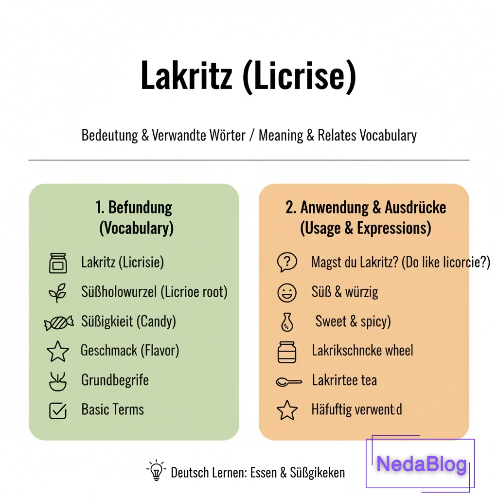 شیرین بیان به آلمانی