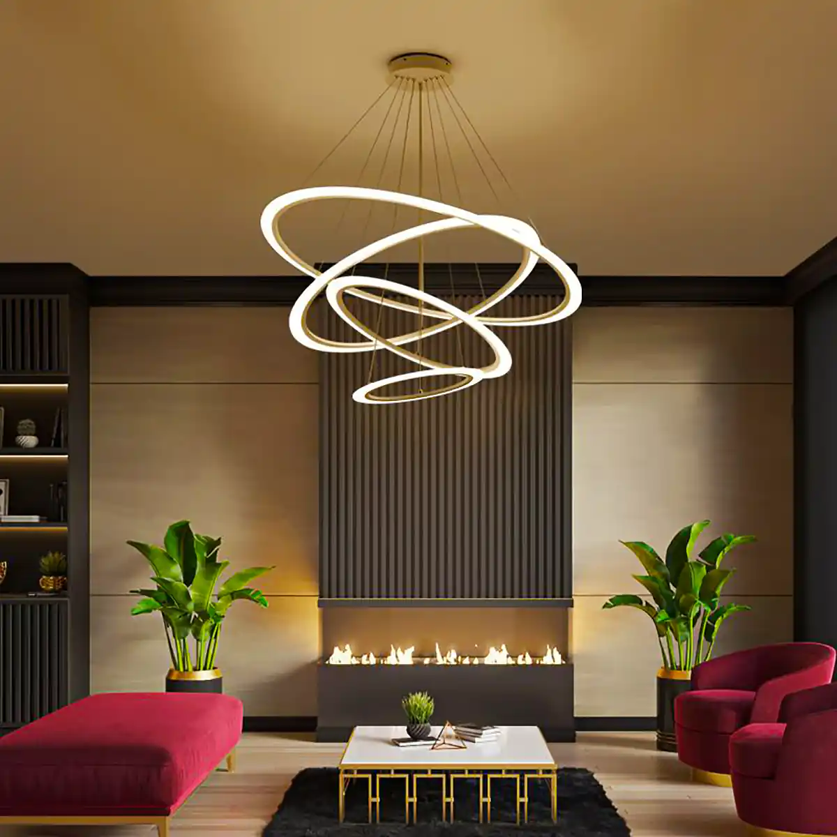 لوستر مدرن زیبا و جذاب