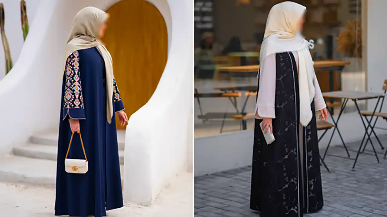 مانتو عبایی کاربردی شیک