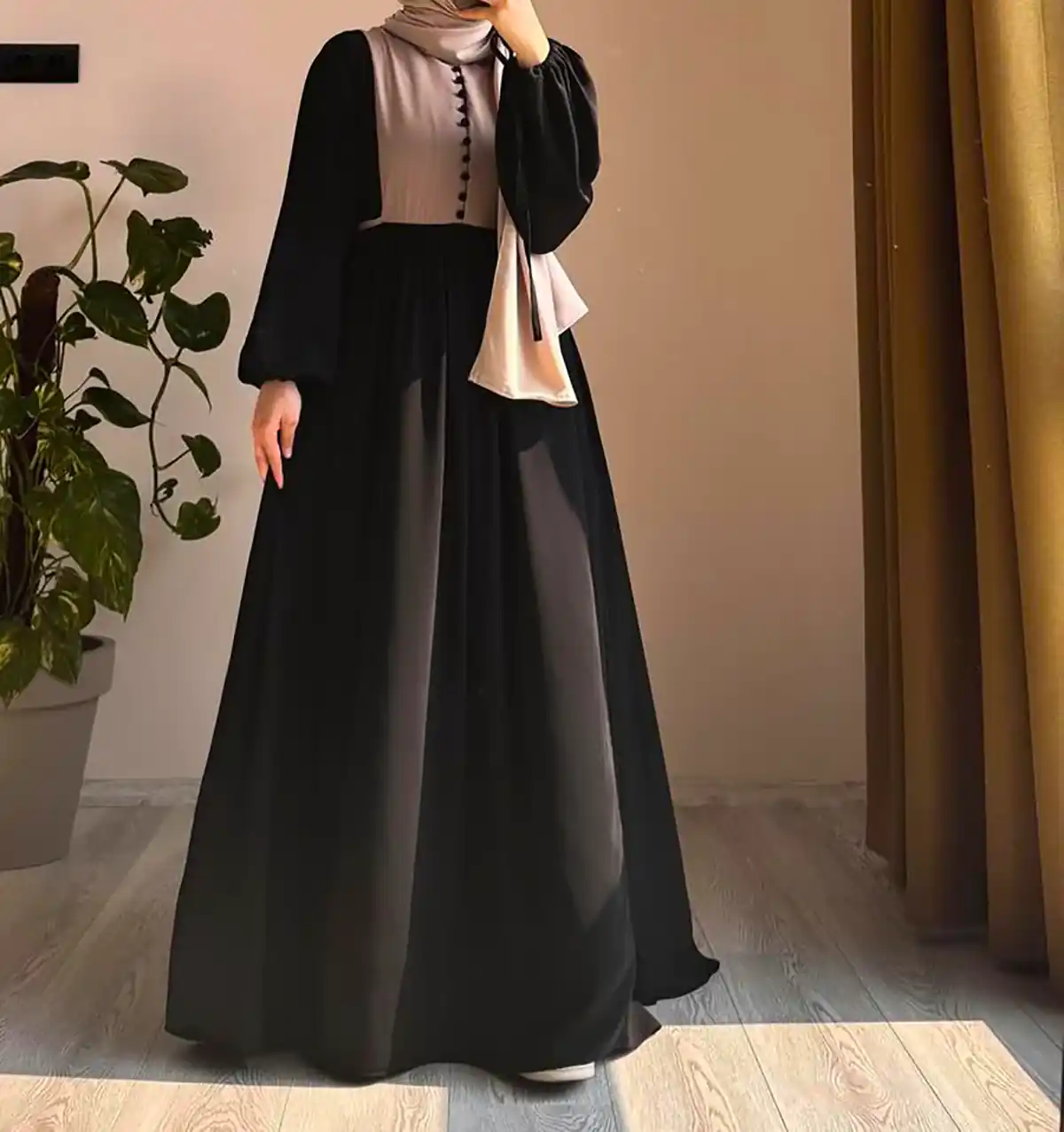 مانتو عبایی شیک و خانومانه