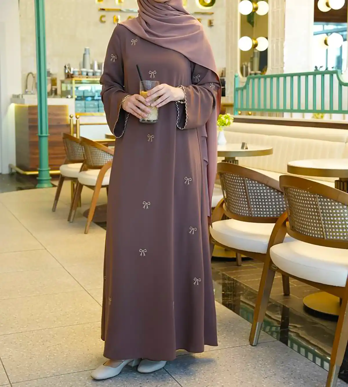 مانتو عبایی شیک و خانومانه