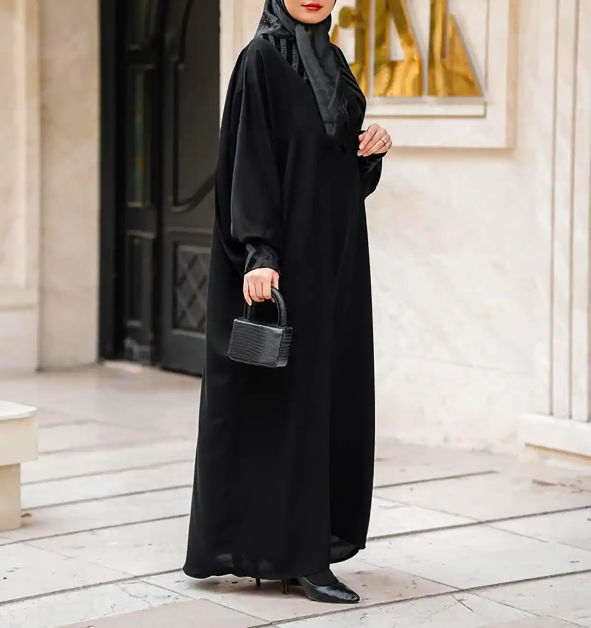 مانتو عبایی شیک و خانومانه