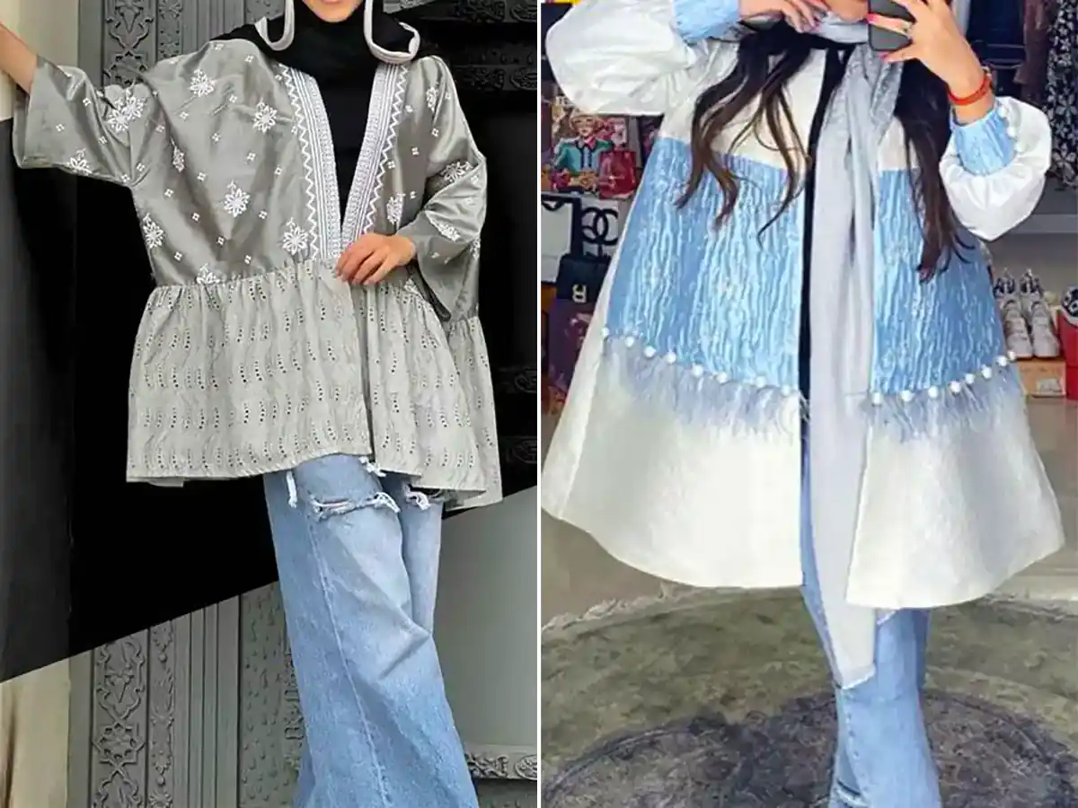 مانتو عروسکی فانتزی شیک