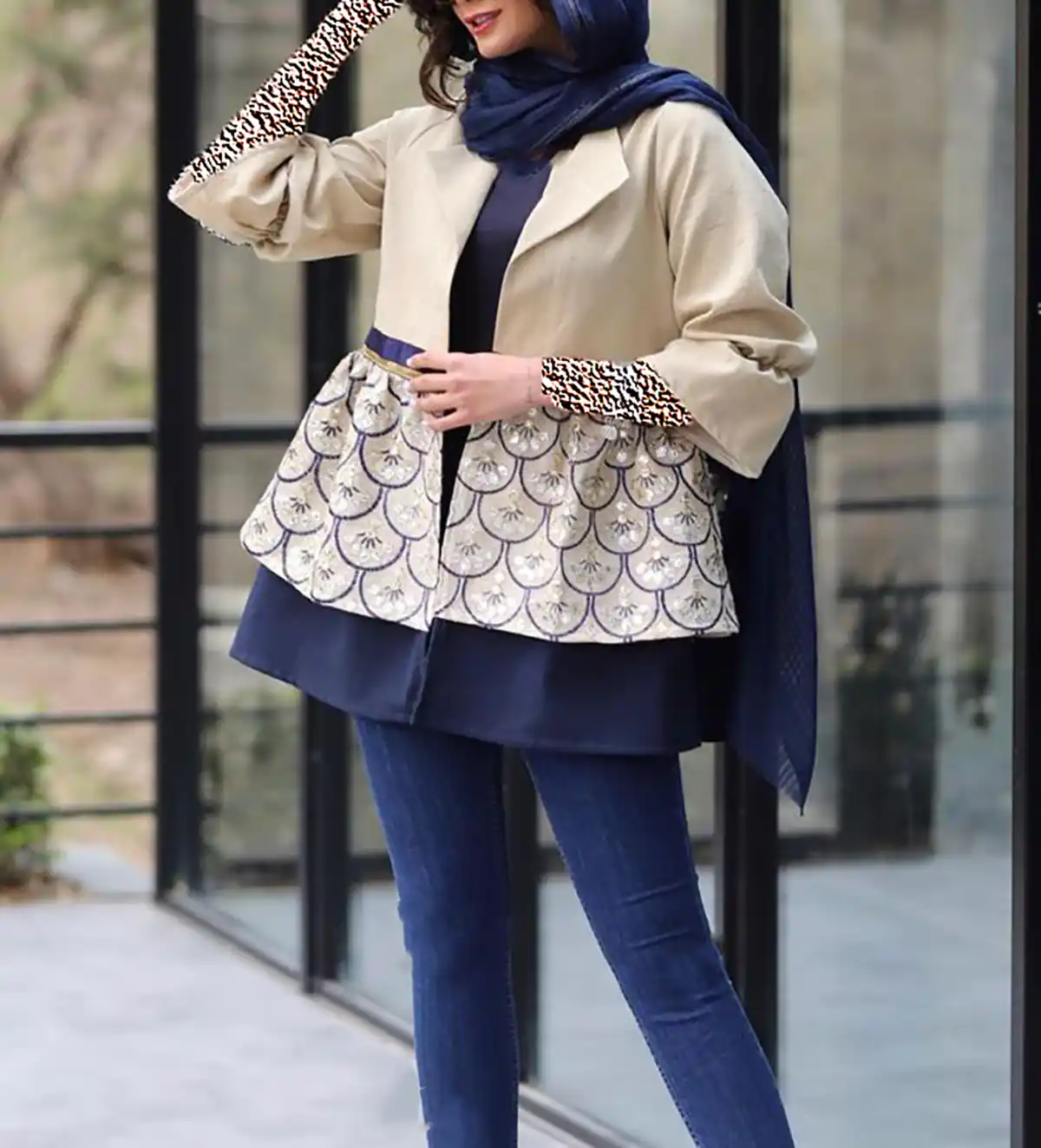 مانتو عروسکی شیک و زیبا