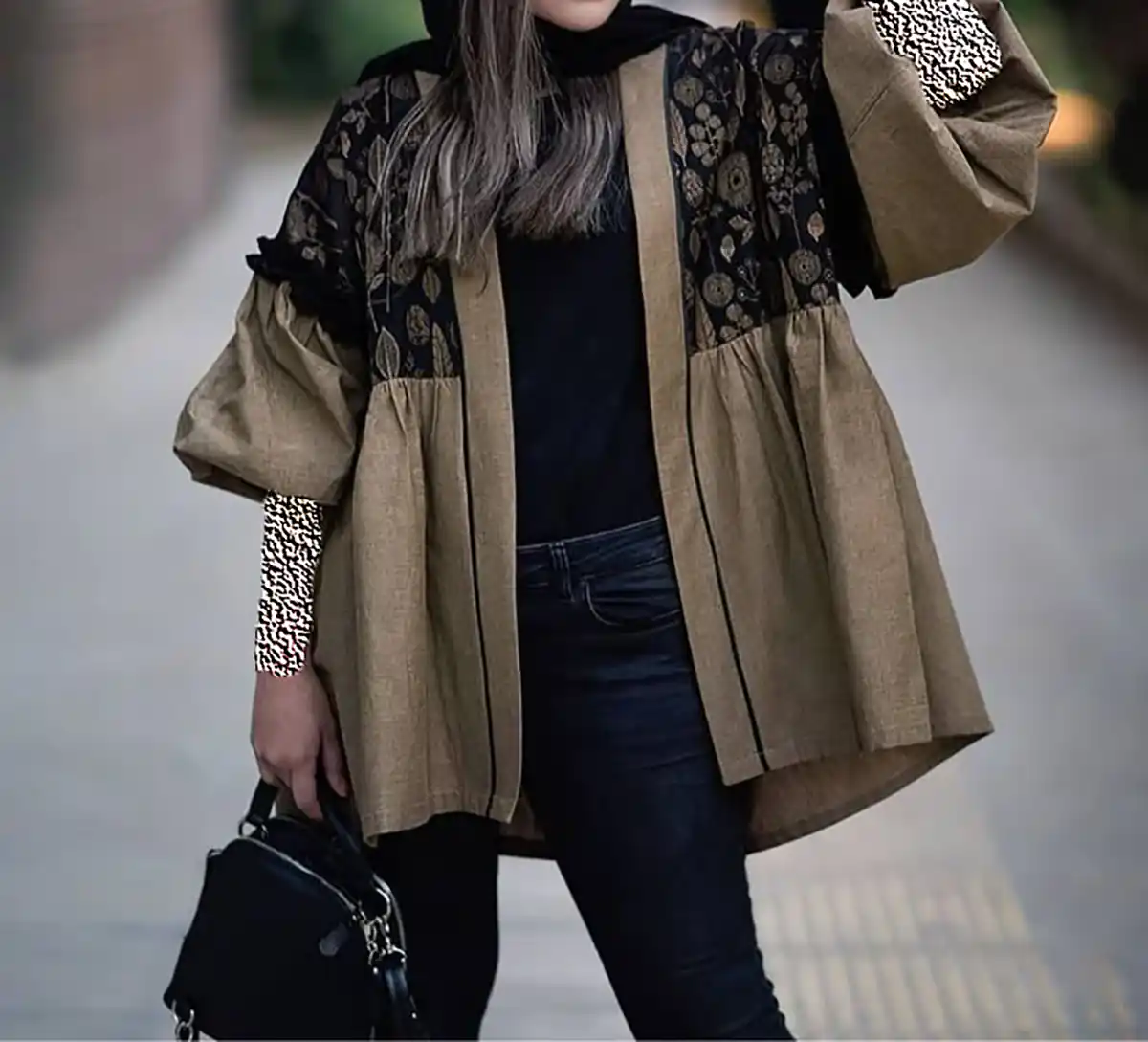 مانتو عروسکی شیک و زیبا