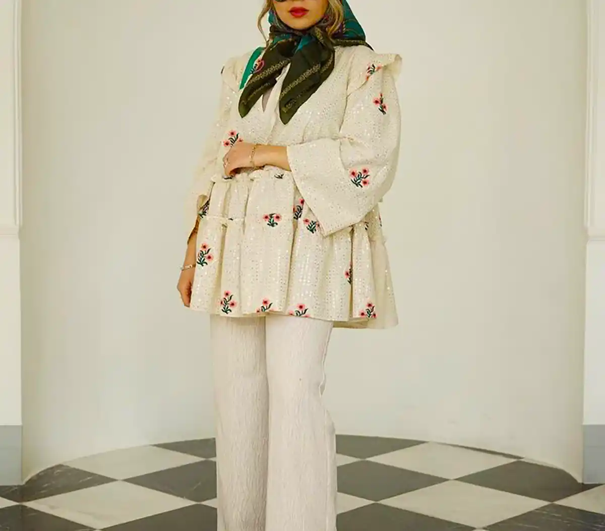 مانتو عروسکی شیک و زیبا