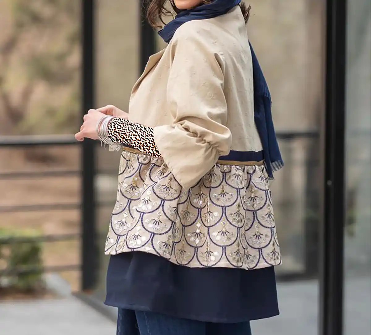 مانتو عروسکی شیک و زیبا