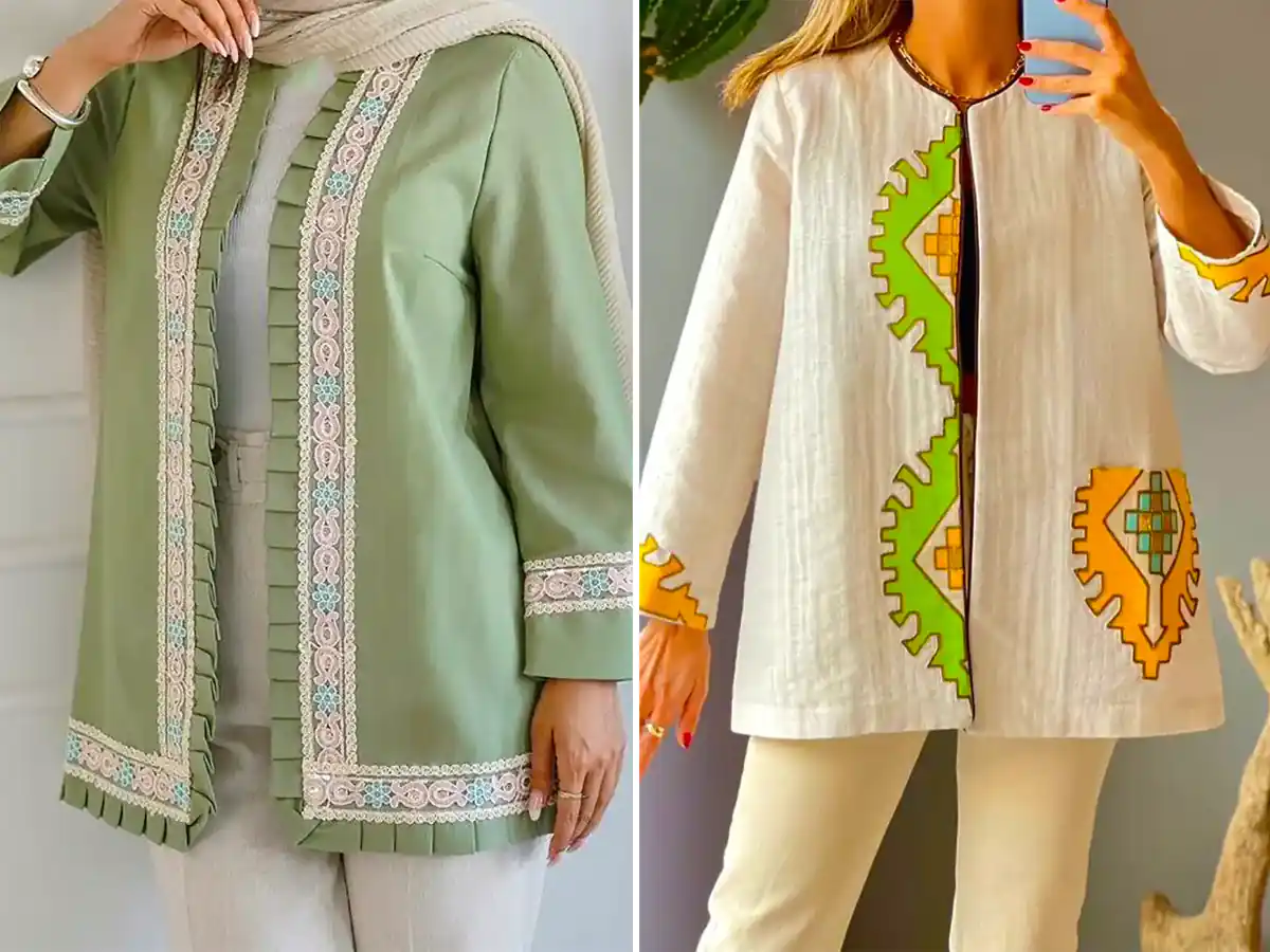 مانتو باکلاس زیبا