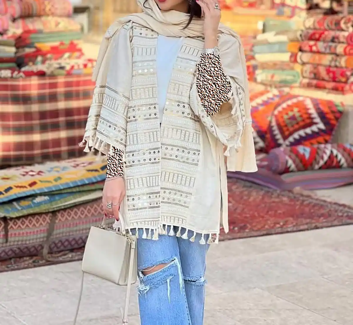 مانتو باکلاس زیبا