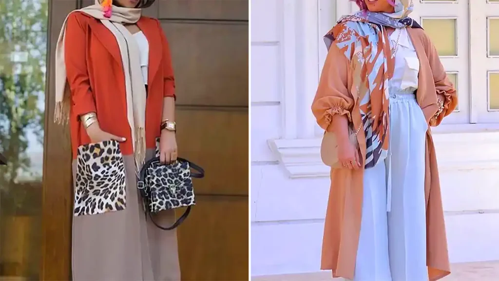 مانتو بلند جذاب و جدید