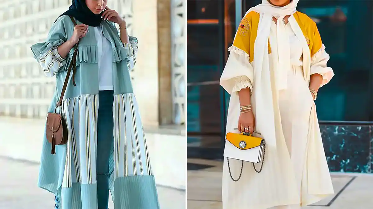 مانتو بلند شیک و مدرن