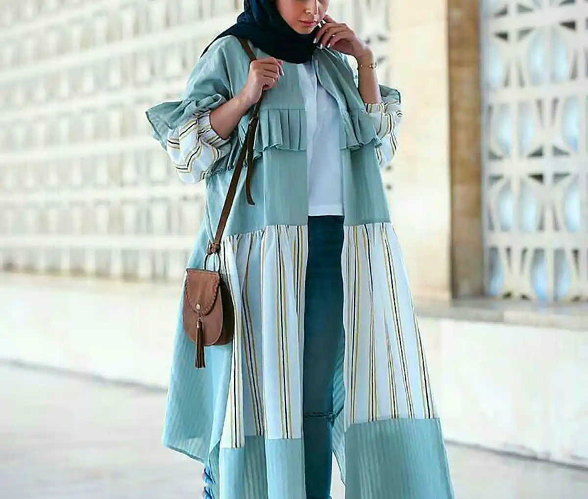 مانتو بلند شیک و مدرن