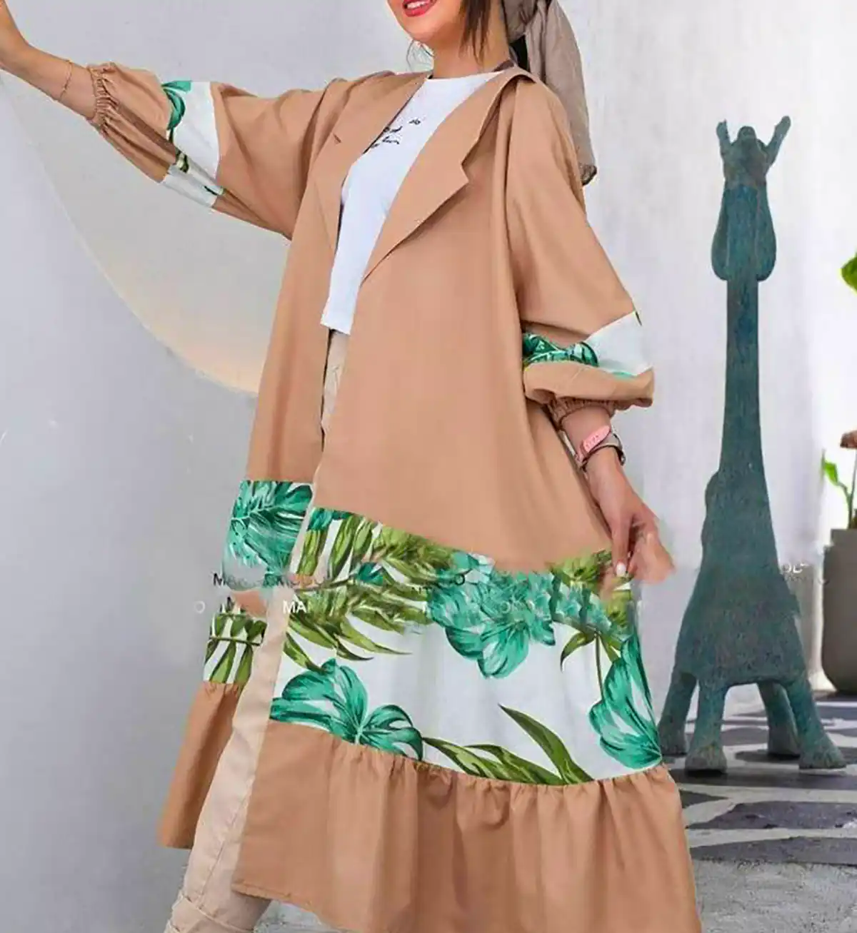 مانتو بلند شیک و مدرن