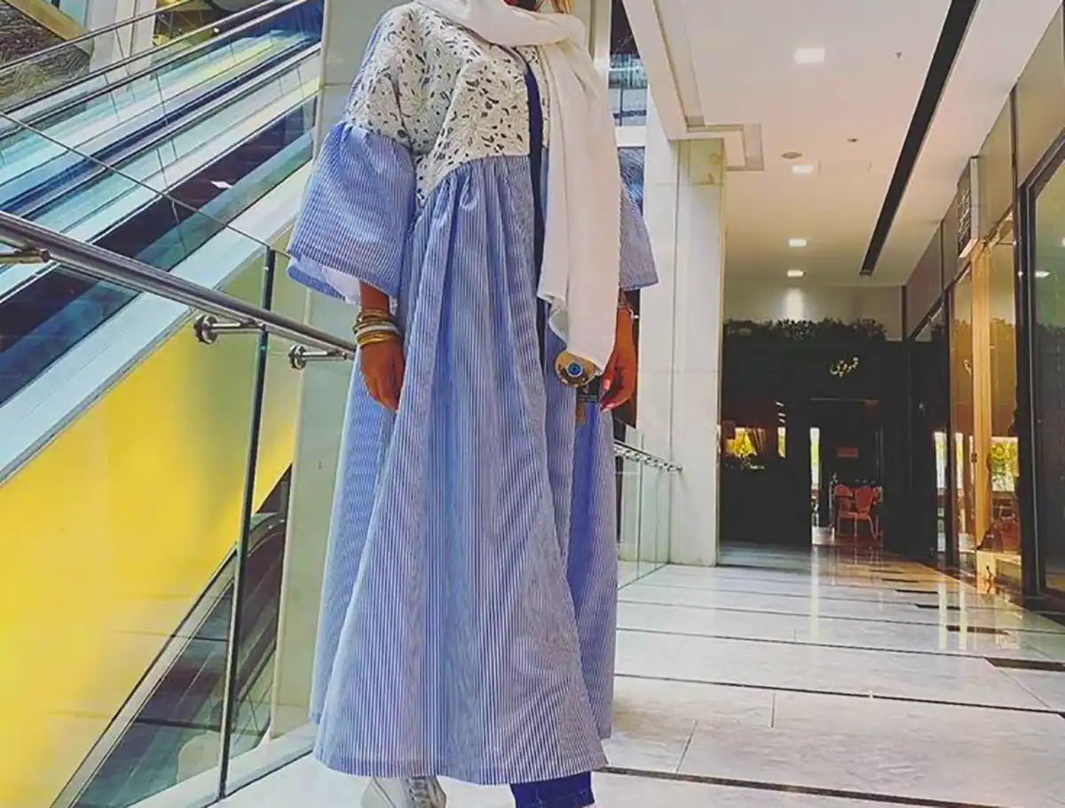 مانتو بلند شیک و مدرن