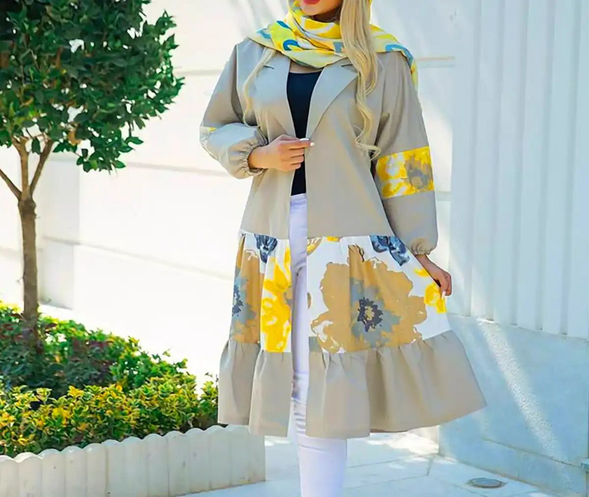 مانتو بلند شیک و مدرن