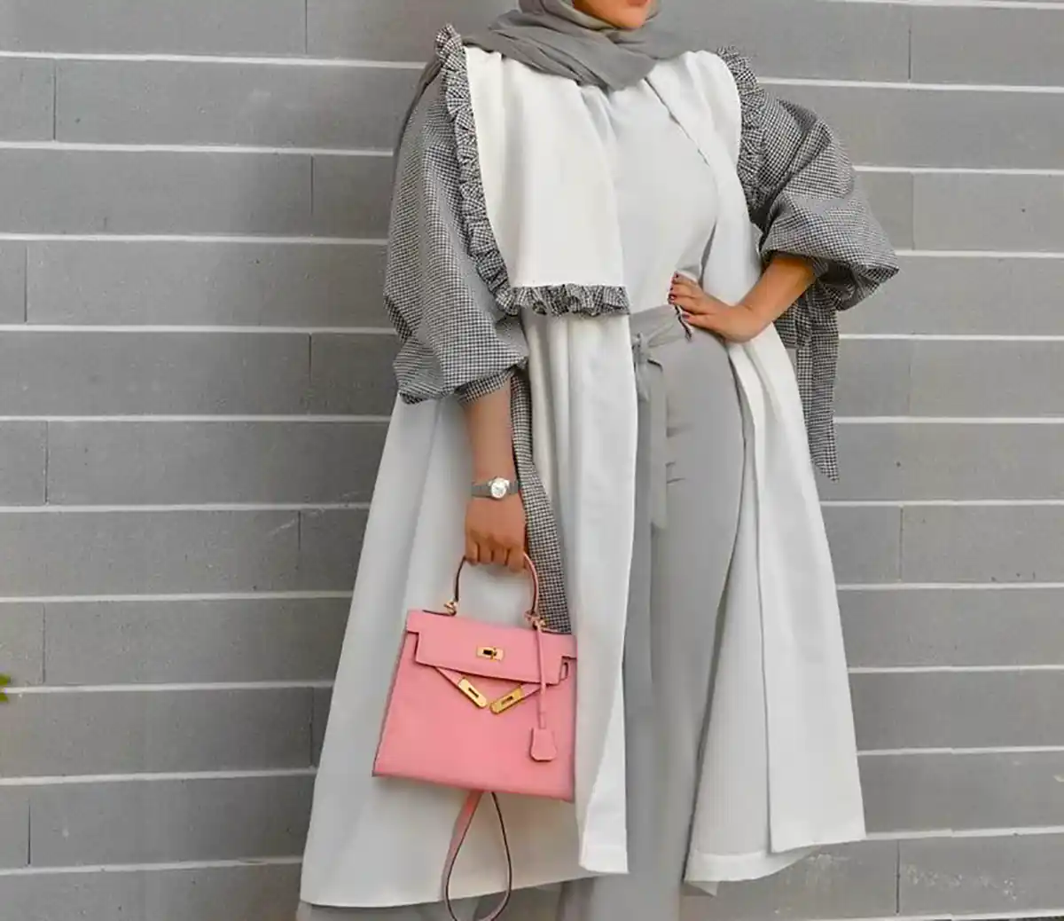 مانتو بلند زیبا و ساده