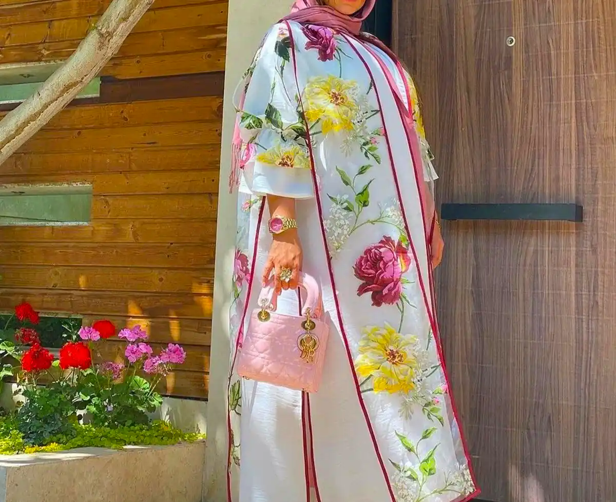 مانتو بلند زیبا و ساده