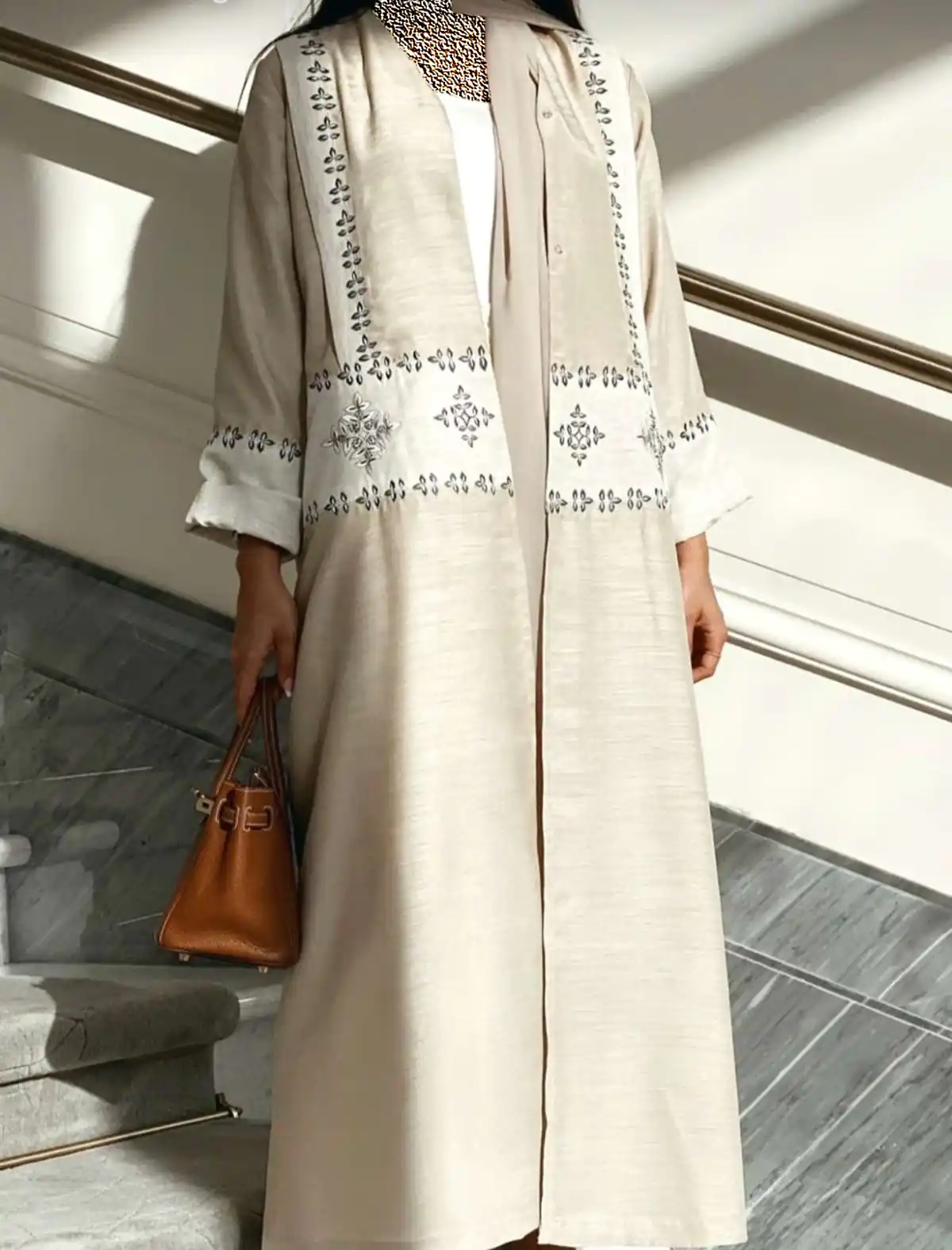 مانتو بلند زیبا و ساده