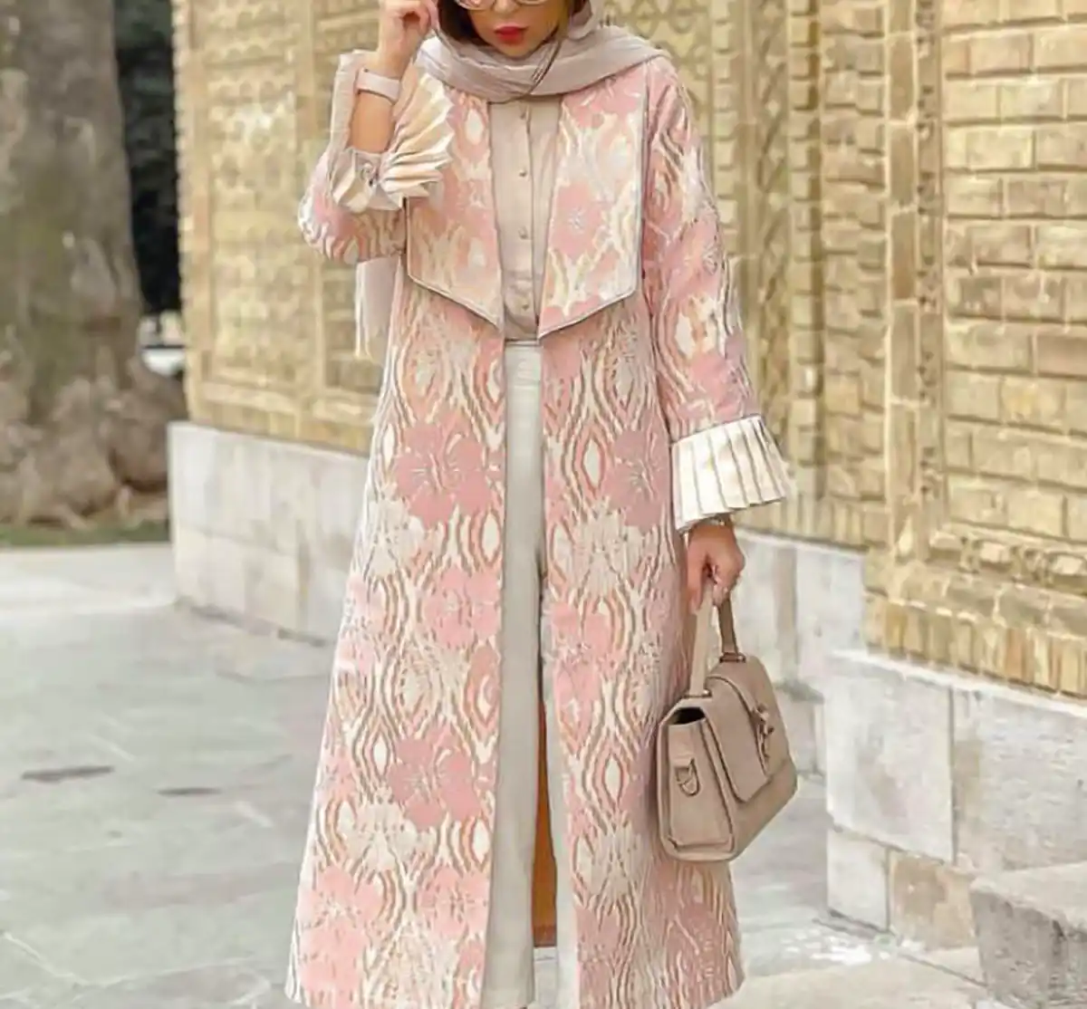 مانتو بلند زیبا و ساده