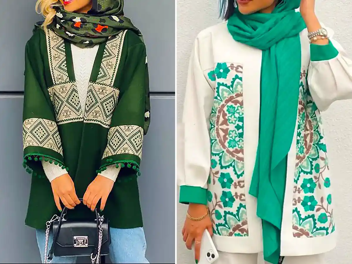 مانتو بوتیکی زیبا و جذاب