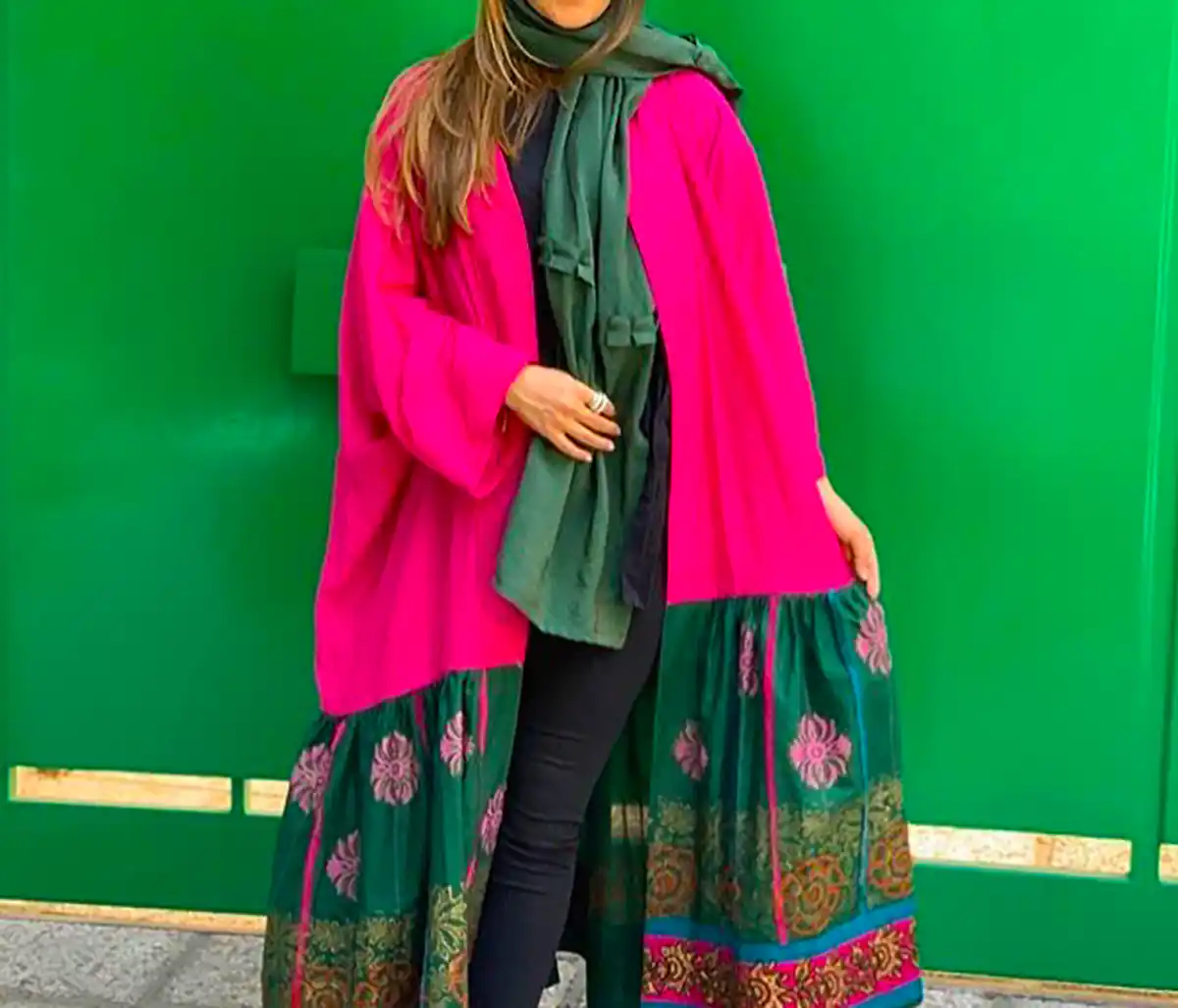 مانتو فری سایز بلند و بینظیر