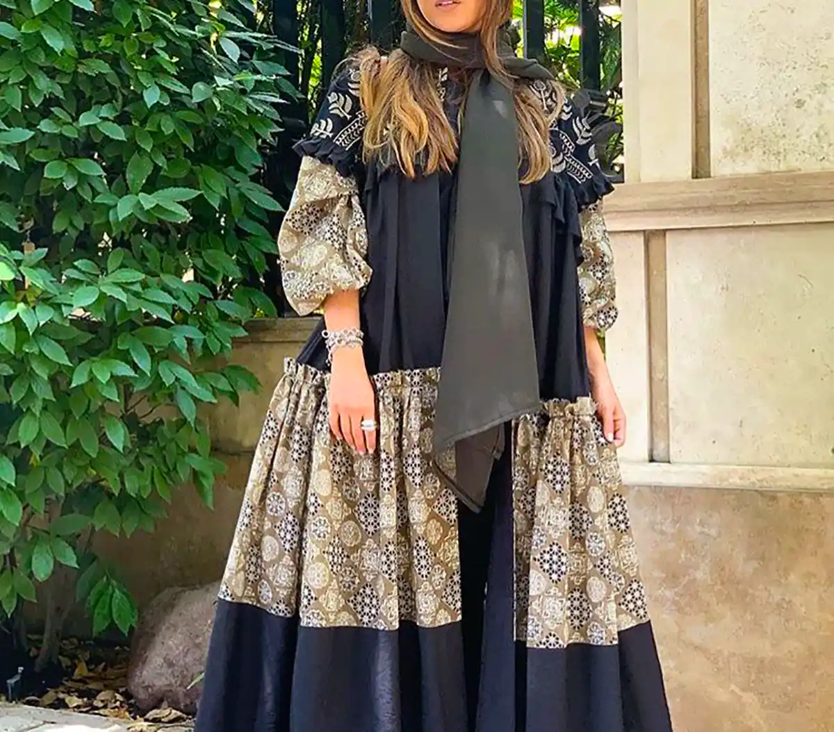 مانتو فری سایز بلند و بینظیر