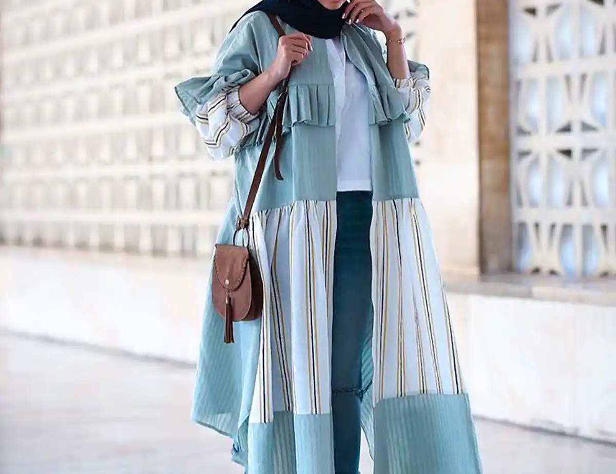 مانتو فری سایز بلند و بینظیر