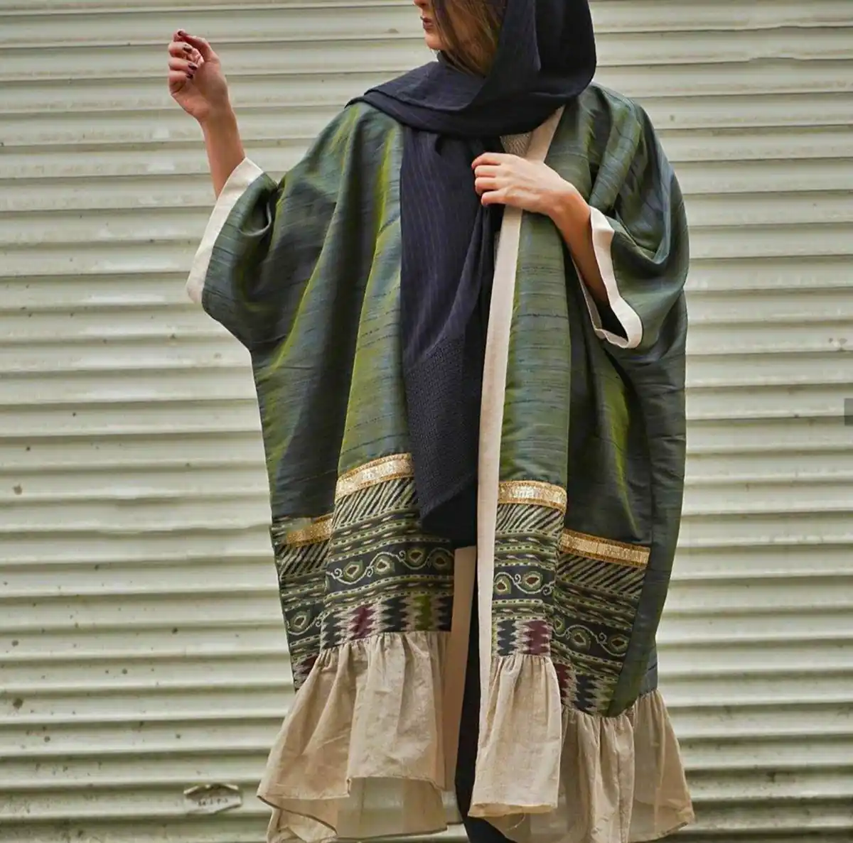 مانتو فری سایز بلند و بینظیر