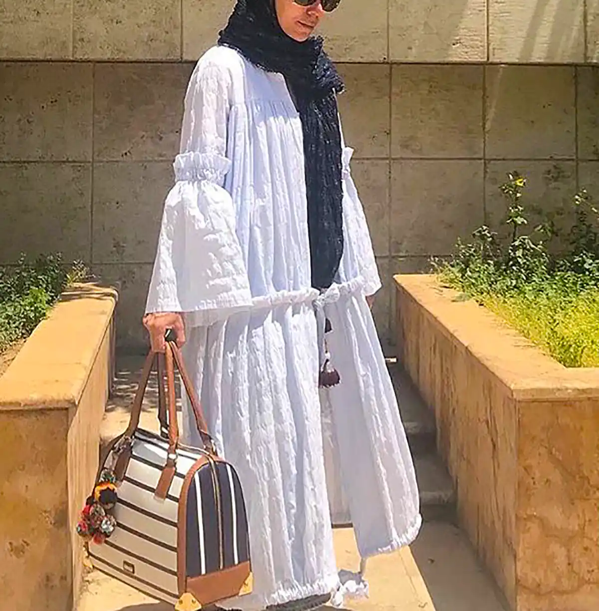 مانتو فری سایز بلند و بینظیر