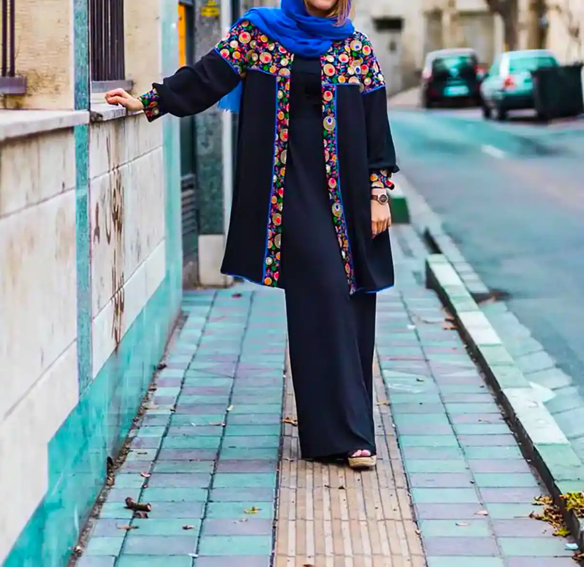 مانتو ژاکارد شیک زنانه