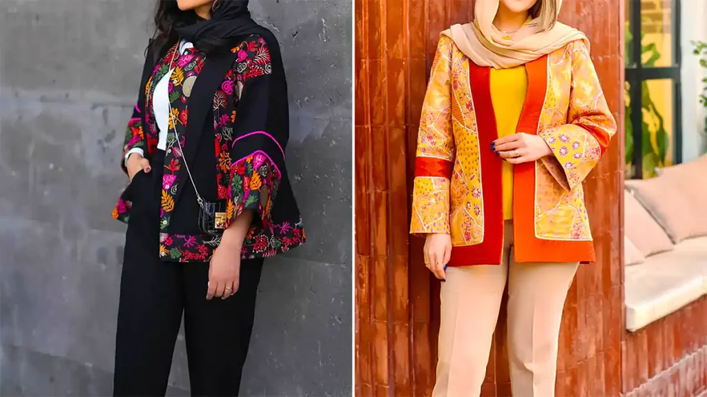 مانتو کتی بیرونی و رسمی