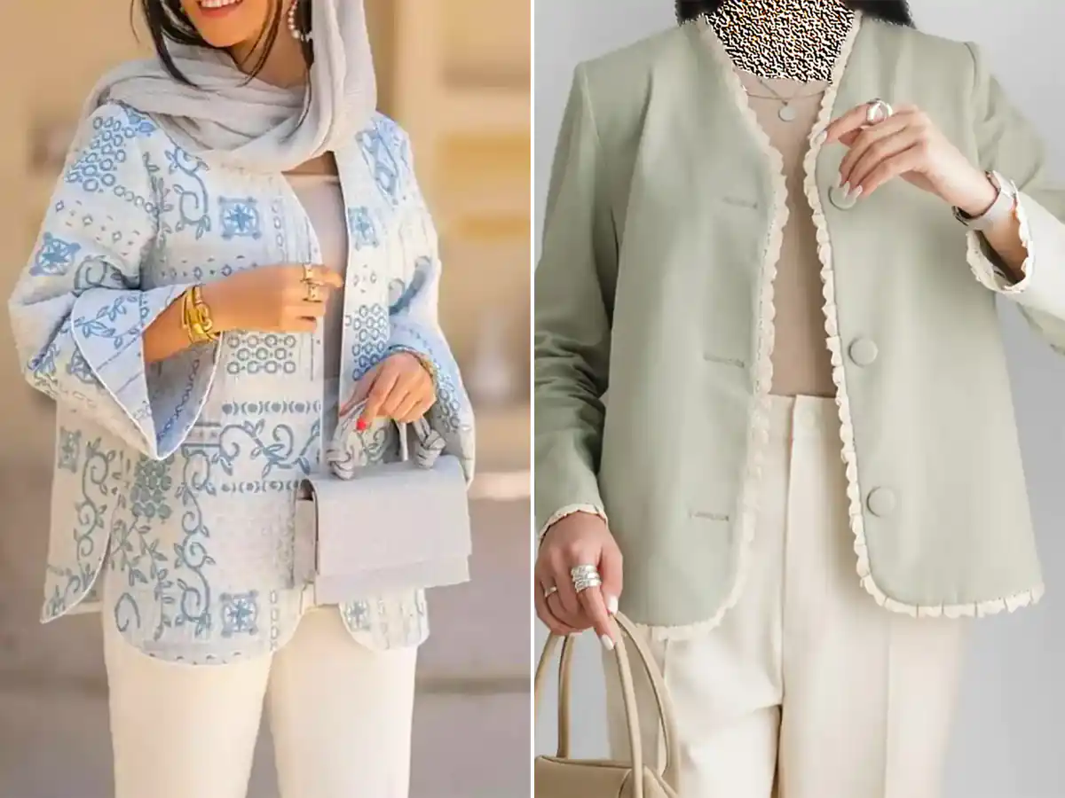 مانتو کتی شیک زیبا و ساده