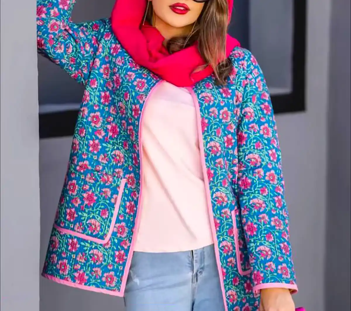 مانتو کتی طرحدار شیک زنانه