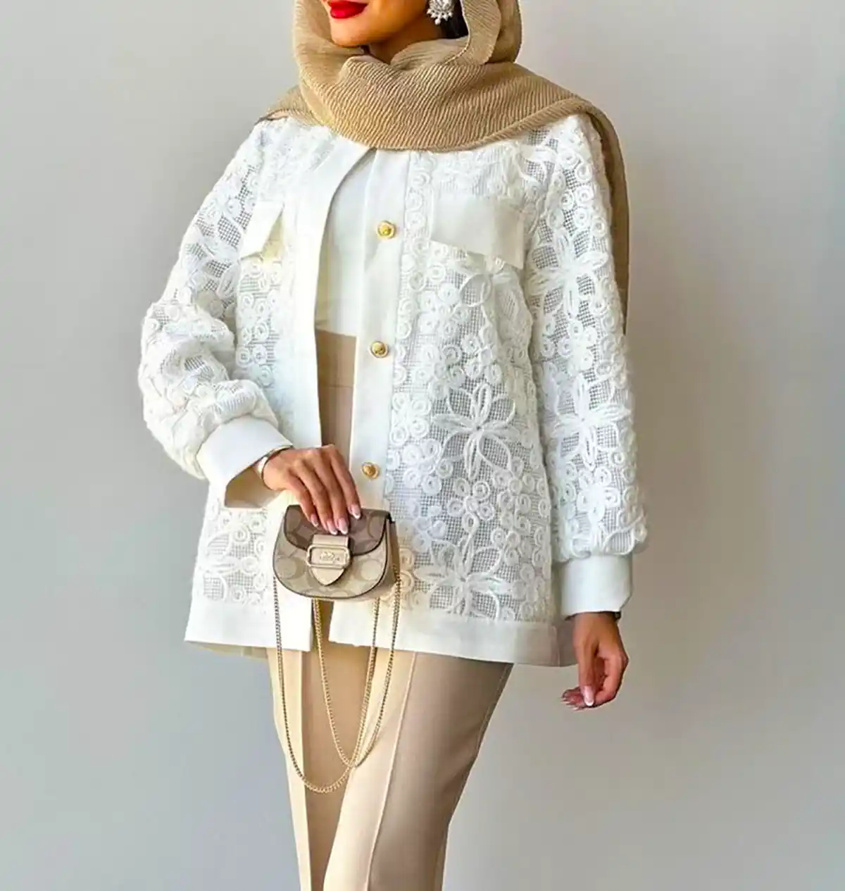 مانتو کتی طرحدار شیک زنانه