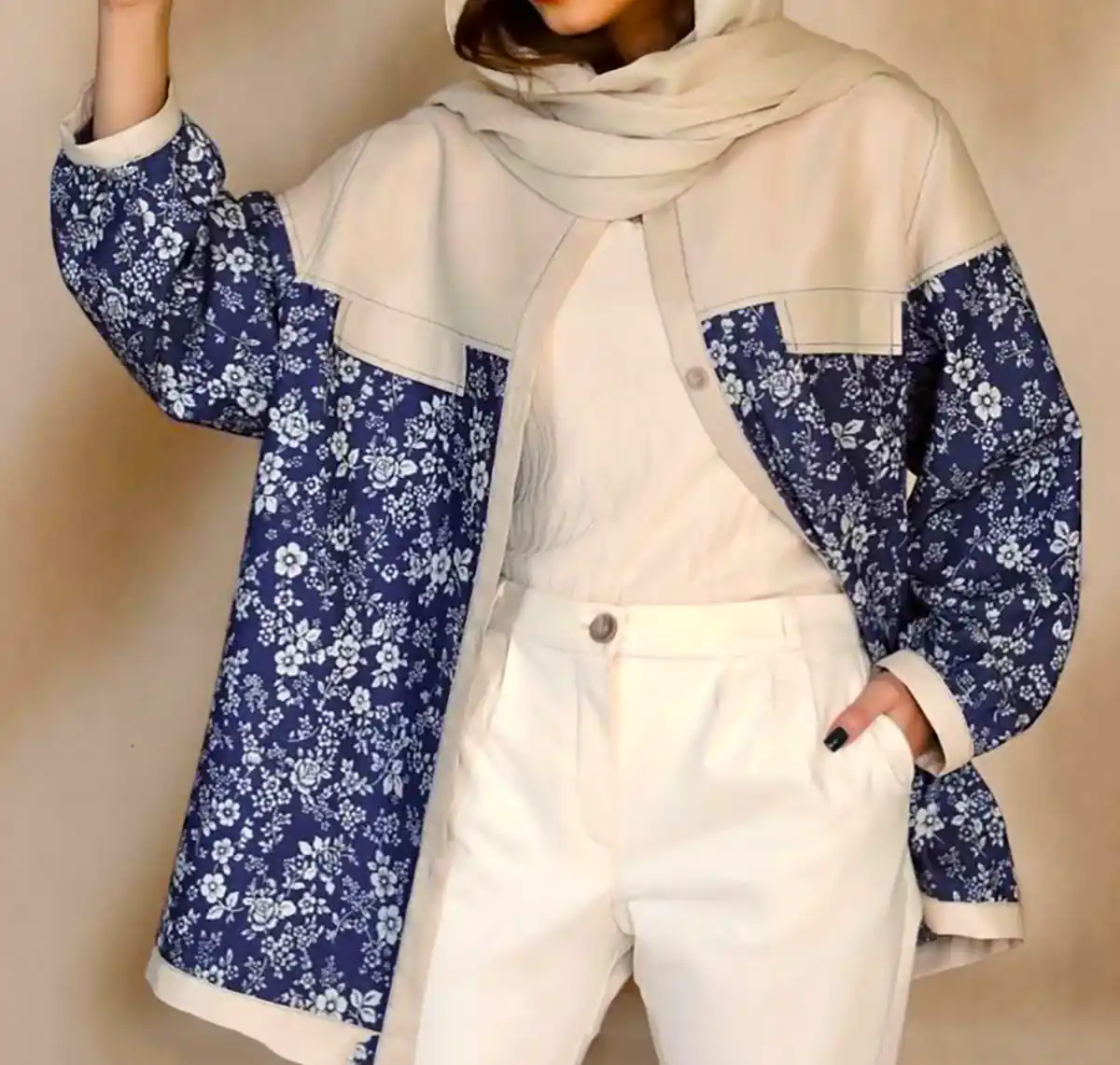 مانتو کتی طرحدار شیک زنانه