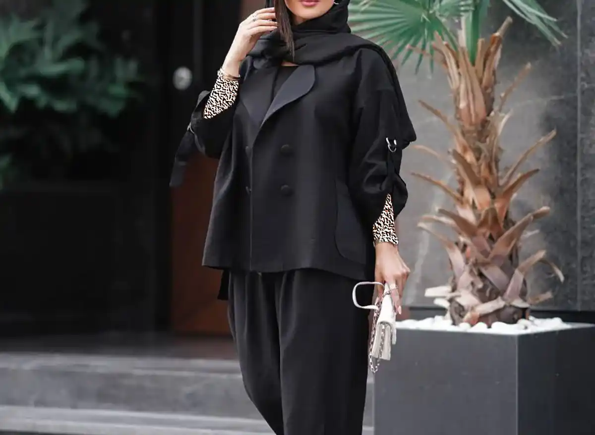 مانتو شلوار ست زیبا و خاص