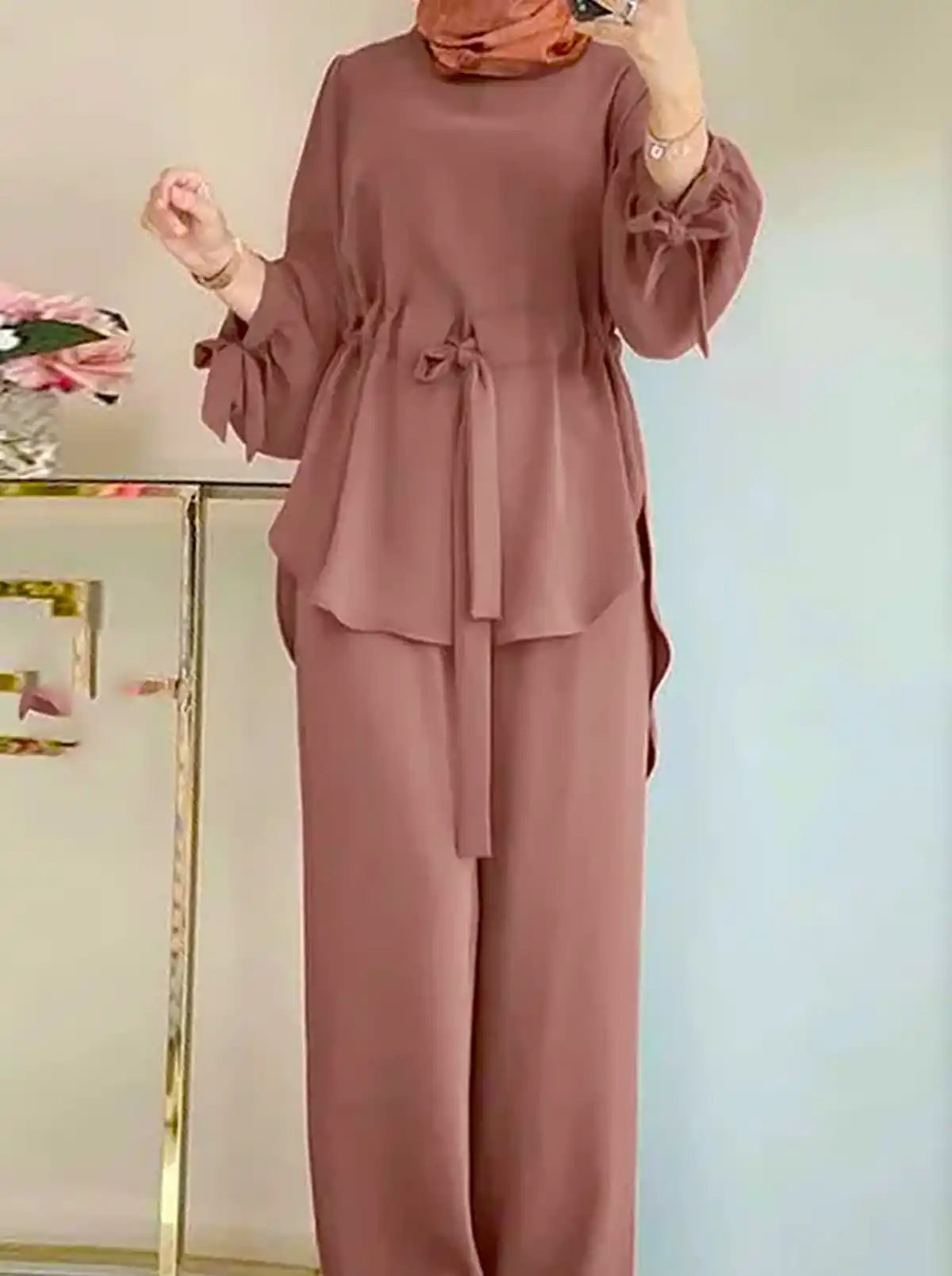 مانتو شلوار ست زیبا و خاص