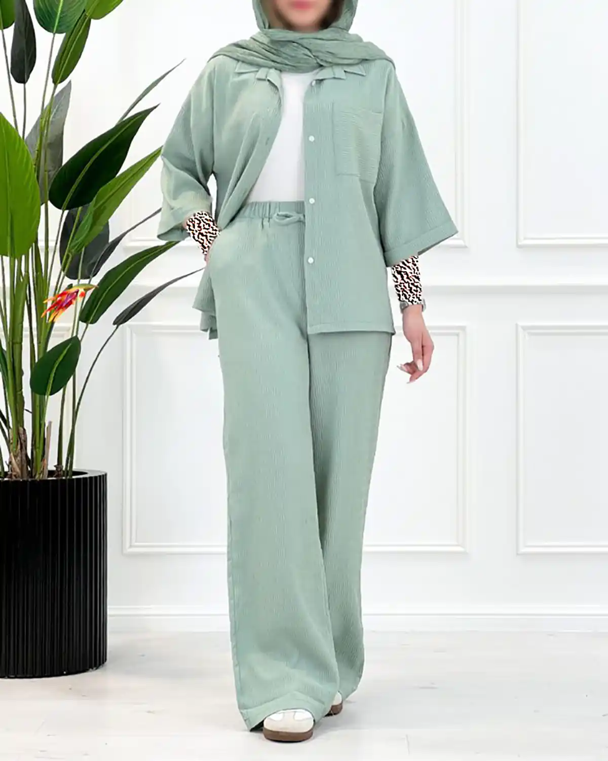 مانتو شلوار ست زیبا و خاص