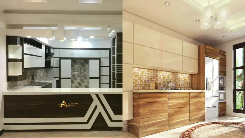 مدل آشپزخانه ام دی اف + زیباترین مدل های آشپزخانه ام دی اف بسیار شیک و لاکچری