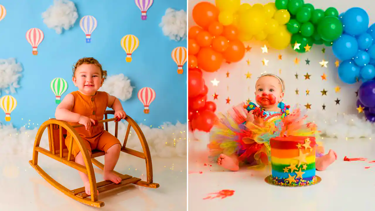 مدل عکس آتلیه ای برای نوزاد