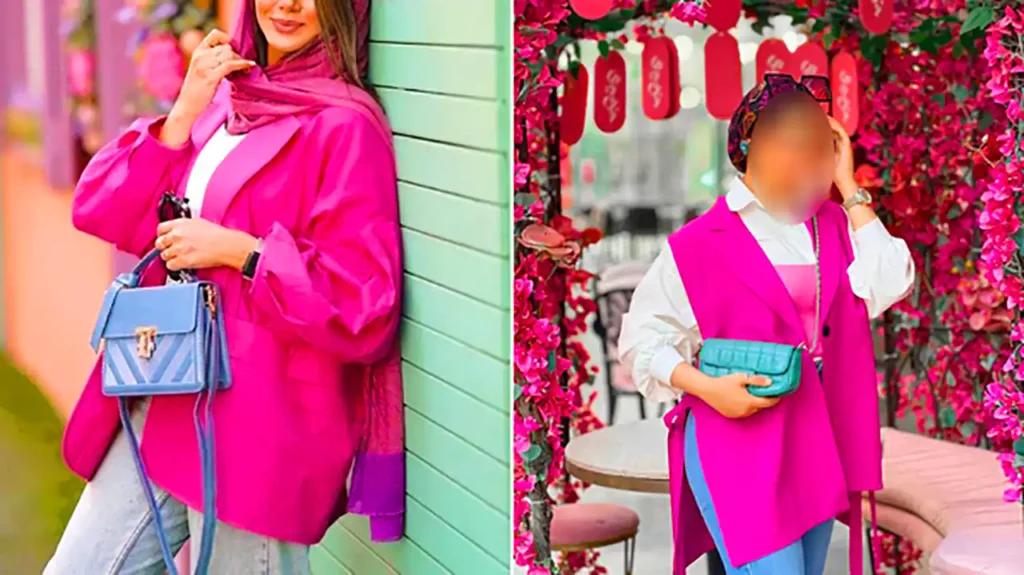 مدل مانتو شاد و پررنگ