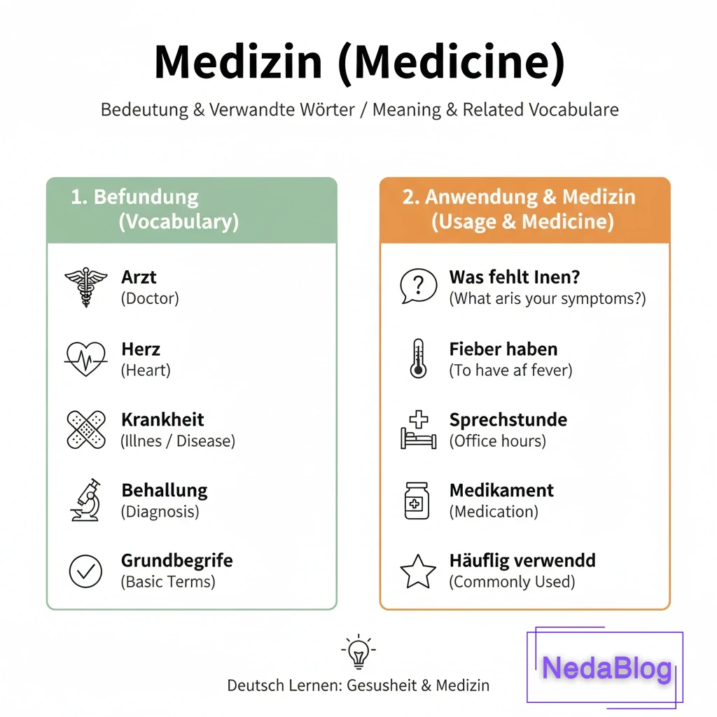 پزشکی به آلمانی