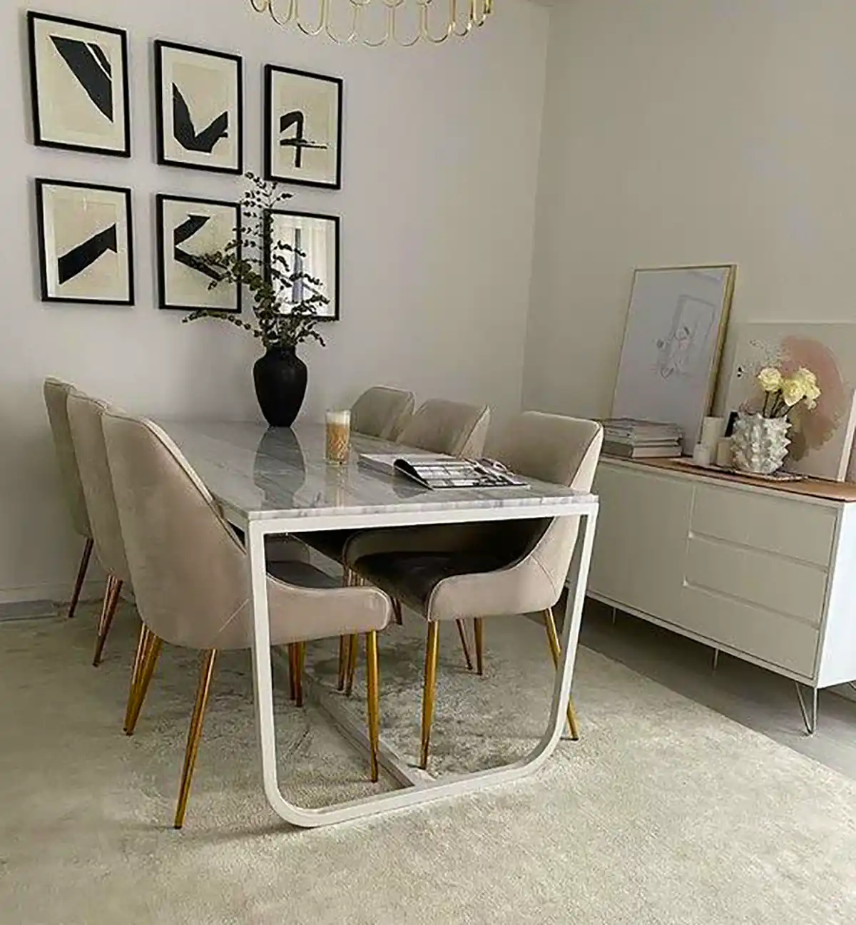 میز غذا خوری زیبا و خاص