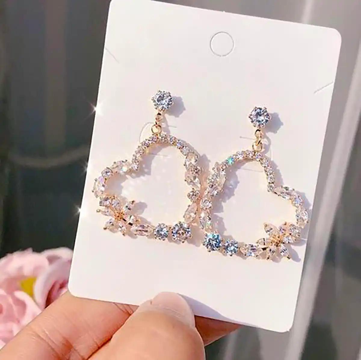 مدل گوشواره پرنگین شیک