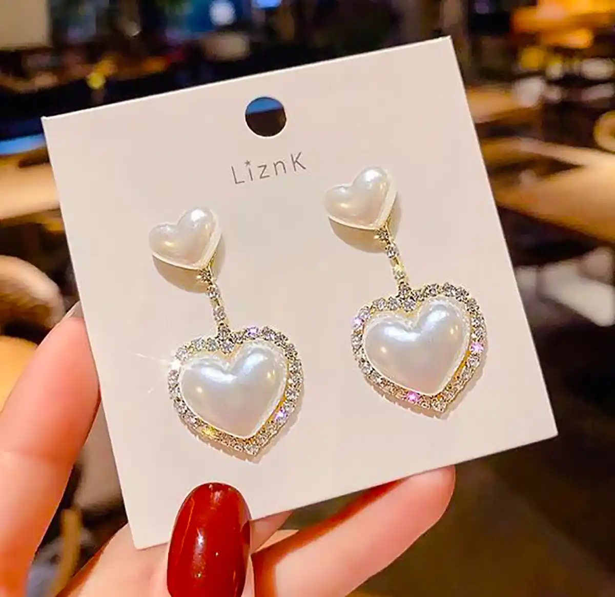 مدل گوشواره پرنگین شیک