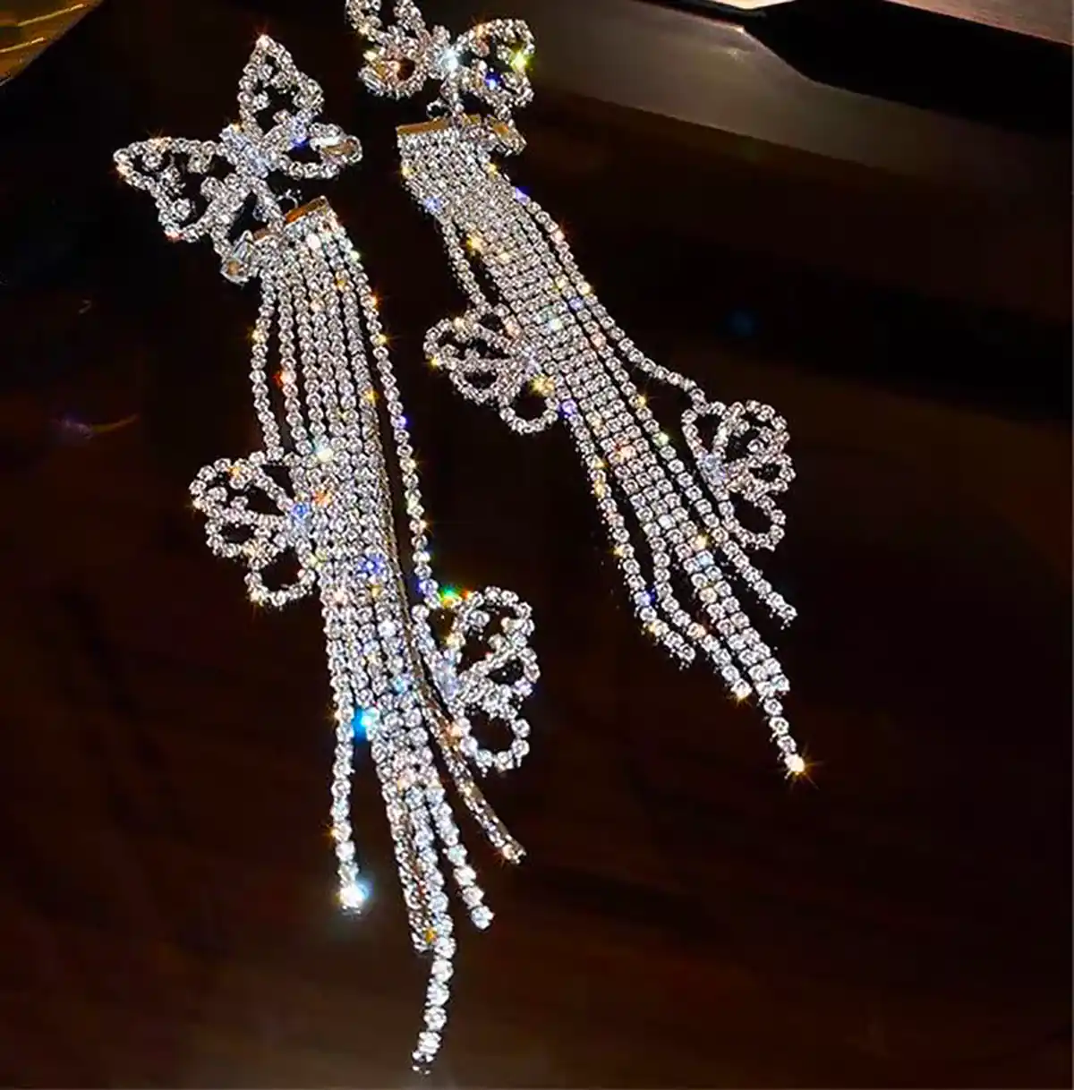 مدل گوشواره پرنگین شیک