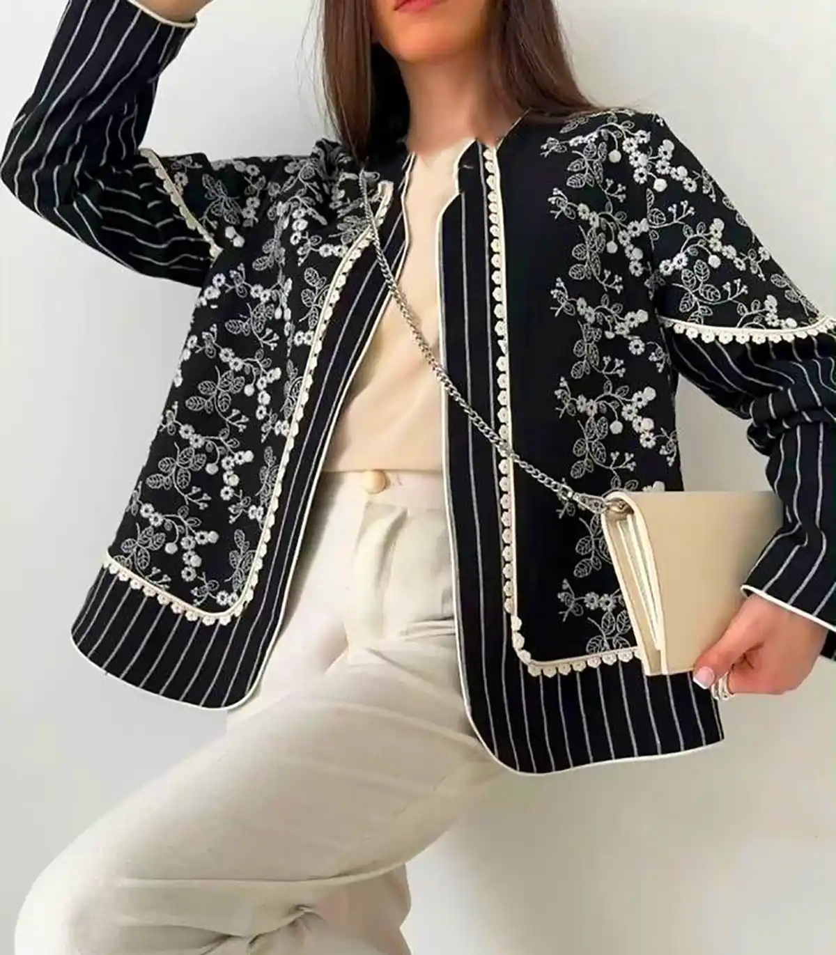 مدل کت طرحدار مجلسی ترند