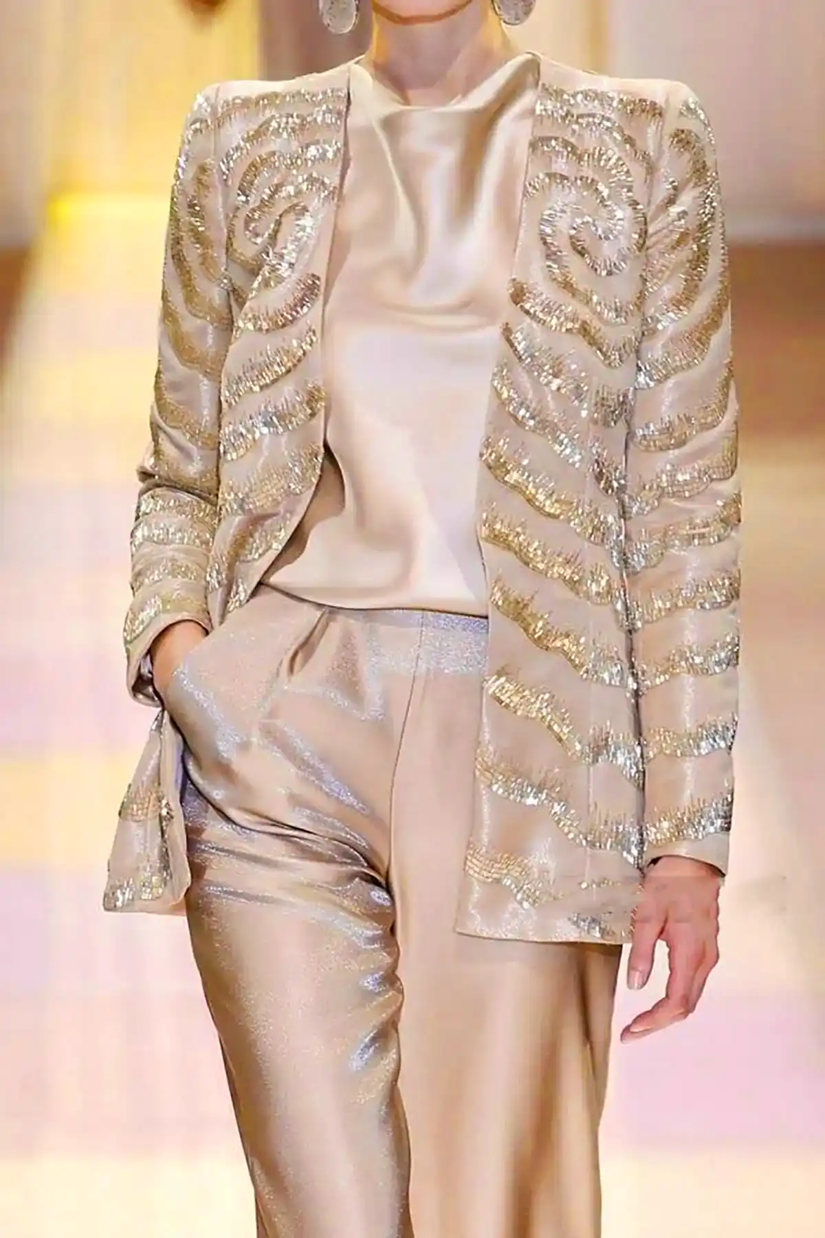 مدل کت طرحدار مجلسی ترند