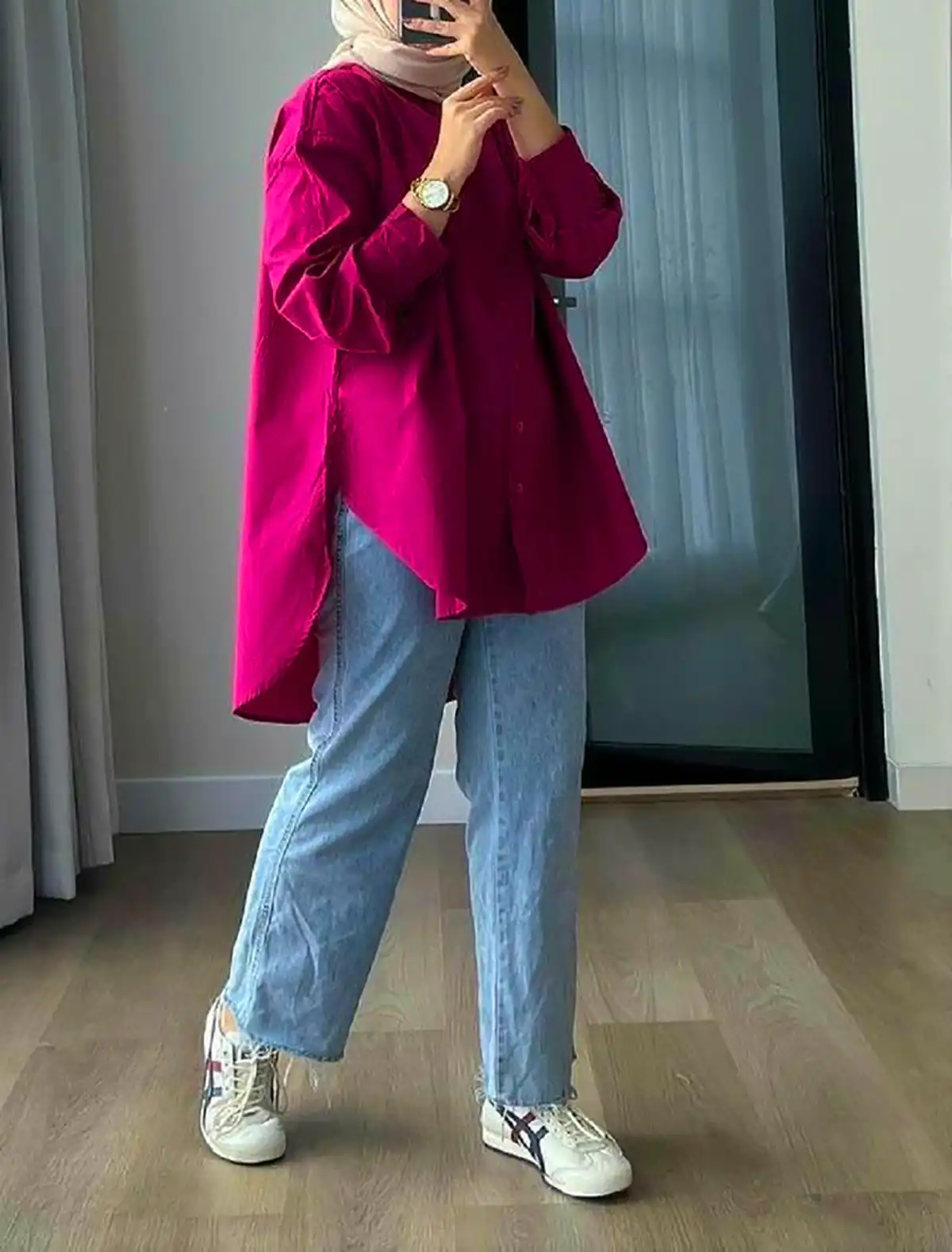 مدل مانتو شومیزی ساده و شیک