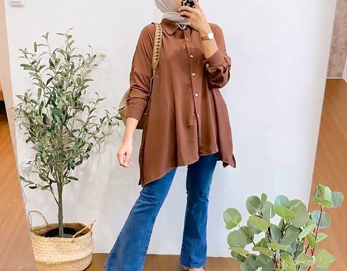 مدل مانتو شومیزی ساده و شیک